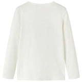 Vidaxl Children's shirt with long sleeves 104 ecru
