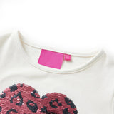 Vidaxl Children's shirt with long sleeves 116 ecru