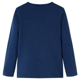 VidaXL children's shirt with long sleeves 92 Navy blue