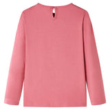 Vidaxl Children's shirt with long sleeves 116 Old pink