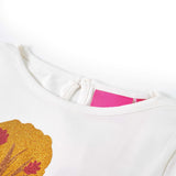 Vidaxl Children's Shirt med lange ermer 128 ECRU
