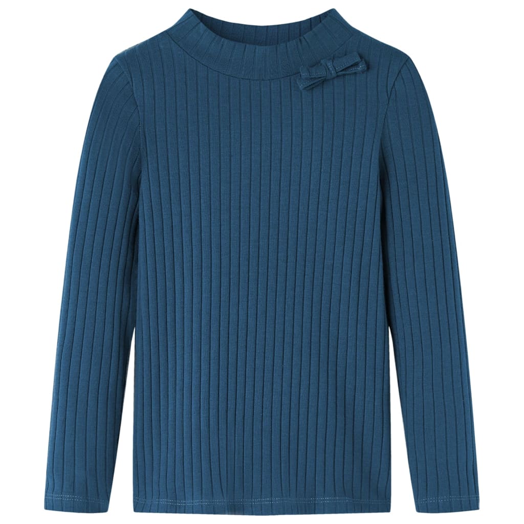 Vidaxl Kanner Shisch Ribbed 128 Navy Blo