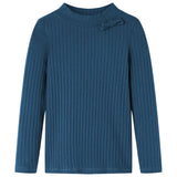Vidaxl Kanner Shisch Ribbed 128 Navy Blo