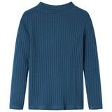 Vidaxl Kanner Shisch Ribbed 128 Navy Blo