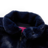 Vidaxl otroška jakna 128 Art Supply Navy Blue