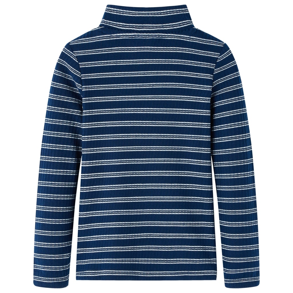 VidaXL children's shirt with long sleeves 92 Navy blue
