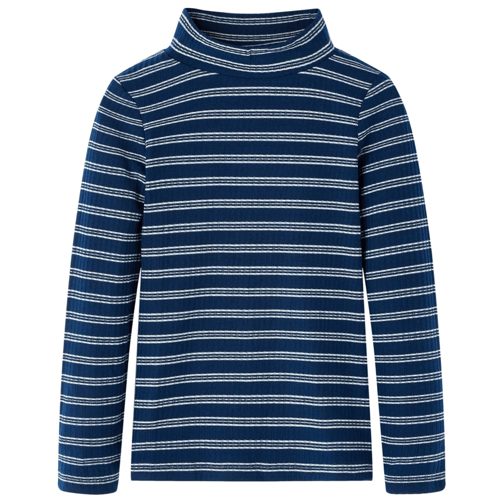 Vidaxl children's shirt with long sleeves 104 navy blue