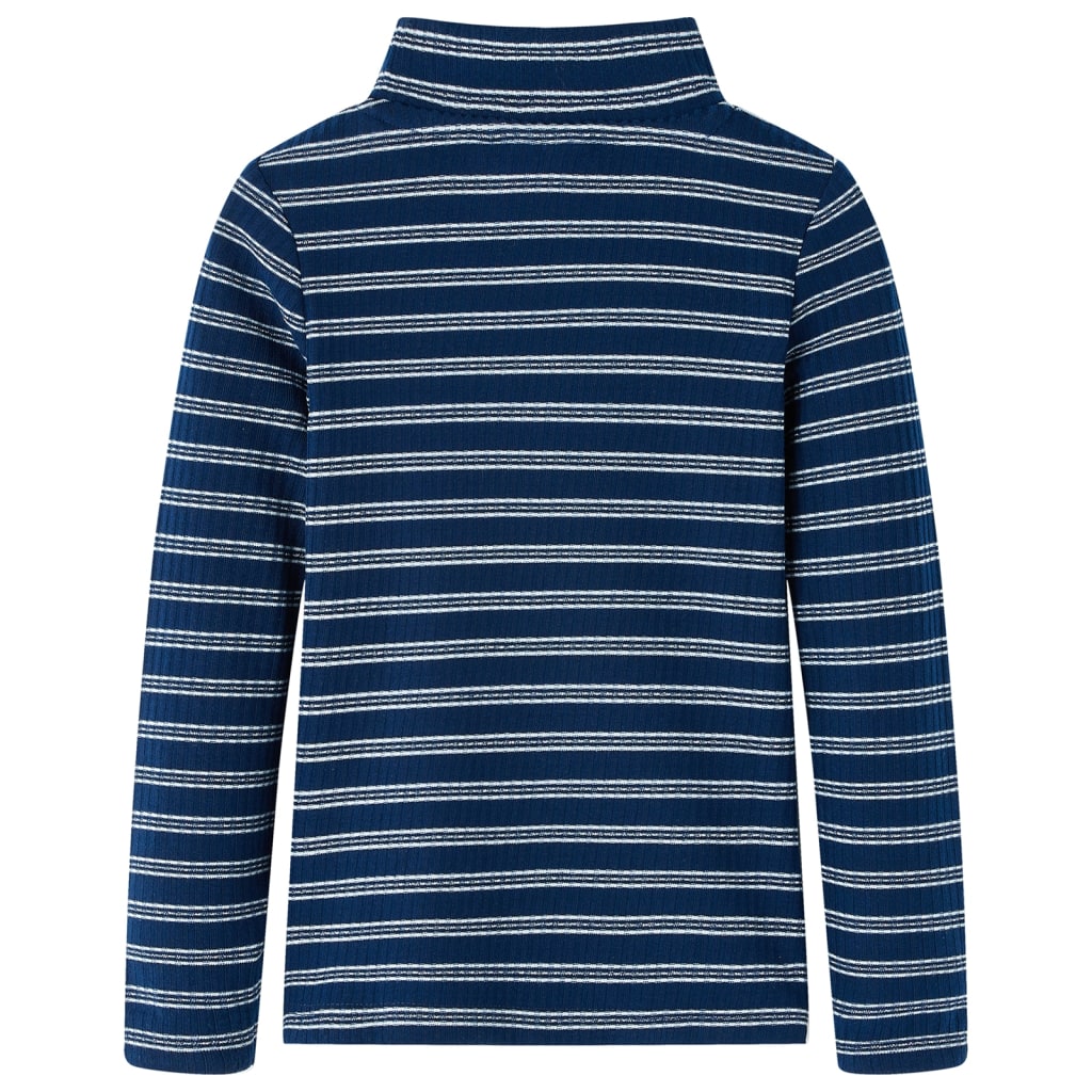 Vidaxl children's shirt with long sleeves 104 navy blue