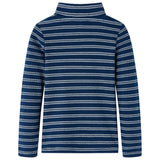 Vidaxl children's shirt with long sleeves 104 navy blue