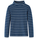 Vidaxl children's shirt with long sleeves 116 navy blue