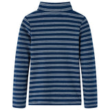 Vidaxl children's shirt with long sleeves 116 navy blue