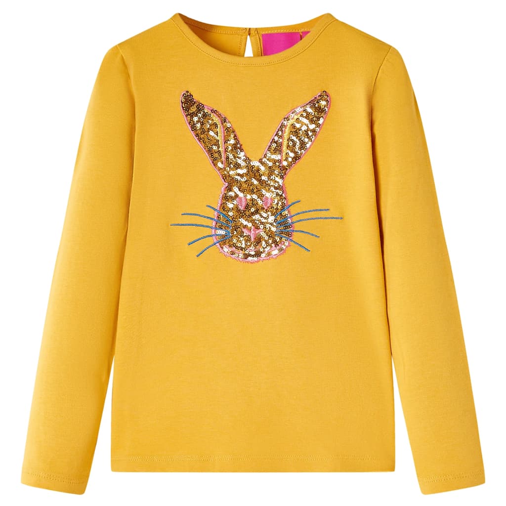 Camicia per bambini Vidaxl con maniche lunghe 92 occhiar