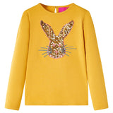 Camicia per bambini Vidaxl con maniche lunghe 92 occhiar