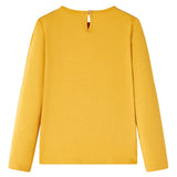 Camicia per bambini Vidaxl con maniche lunghe 92 occhiar