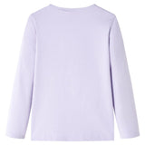 Vidaxl Children's shirt with long sleeves 116 Light lilac