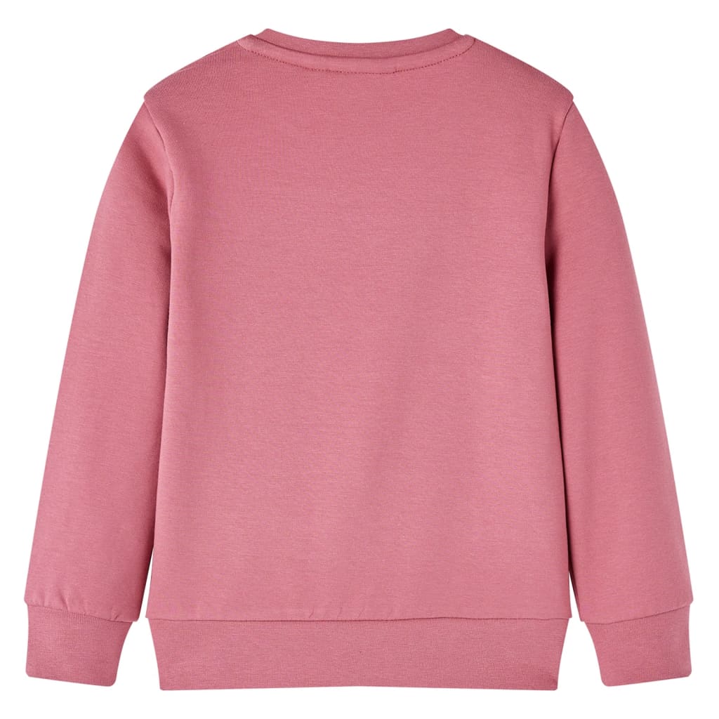 Vidaxl Children's sweater velvet patchwork 92 Raspberry color