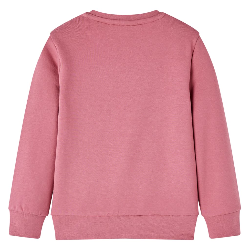 Vidaxl Children's sweater Velvet Patchwork 104 Raspberry color