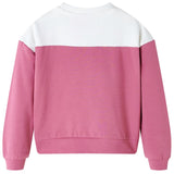 Vidaxl Children's sweater 128 raspberry colored