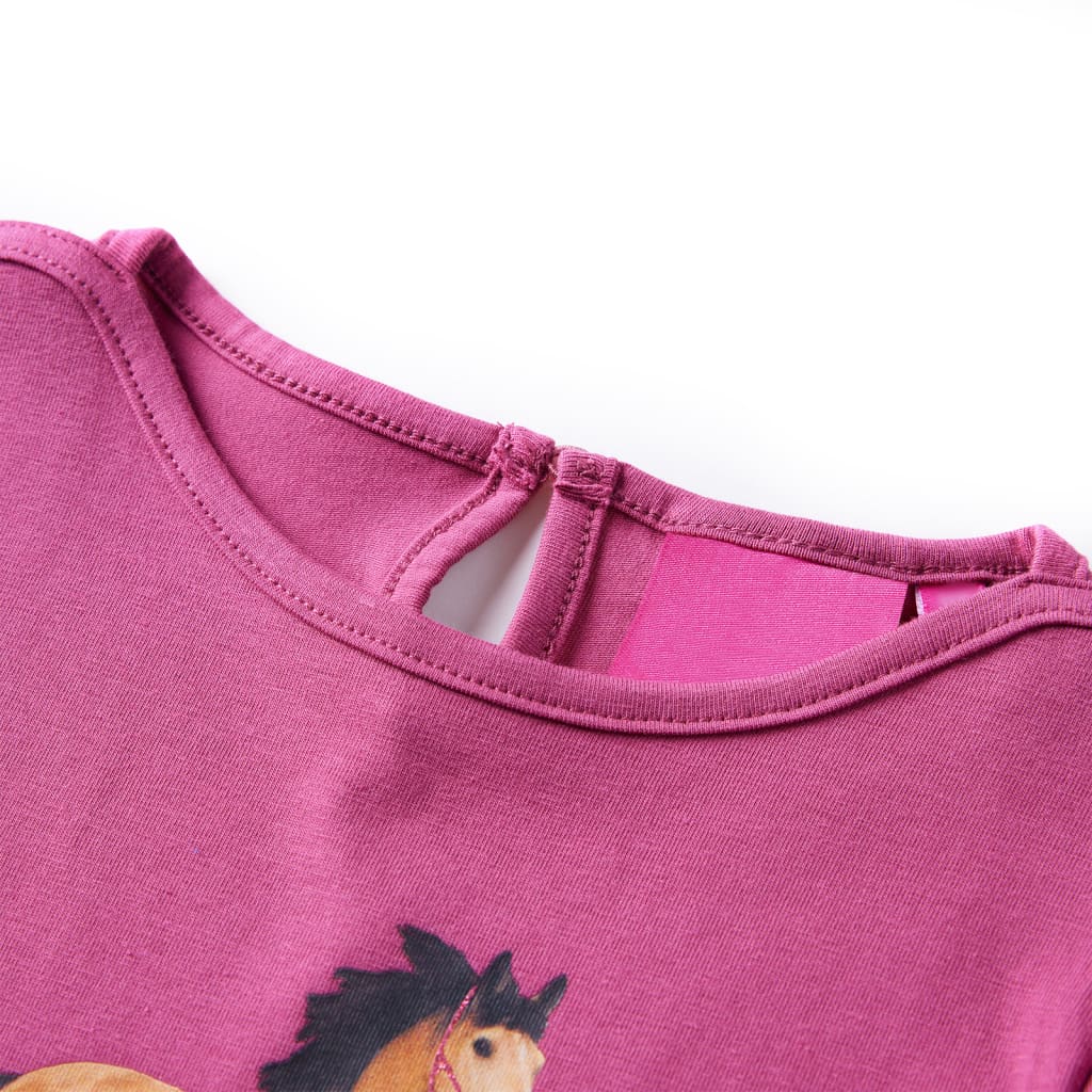 VidaXL children's shirt with long sleeves 140 raspold