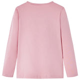 Vidaxl Children's shirt with long sleeves 128 light pink