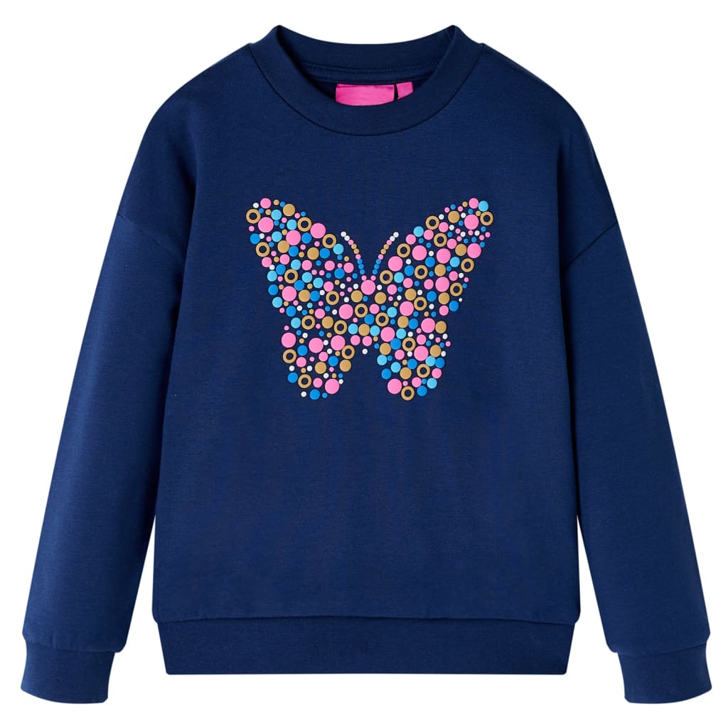 Vidaxl Children's Sweter 128 granatowy