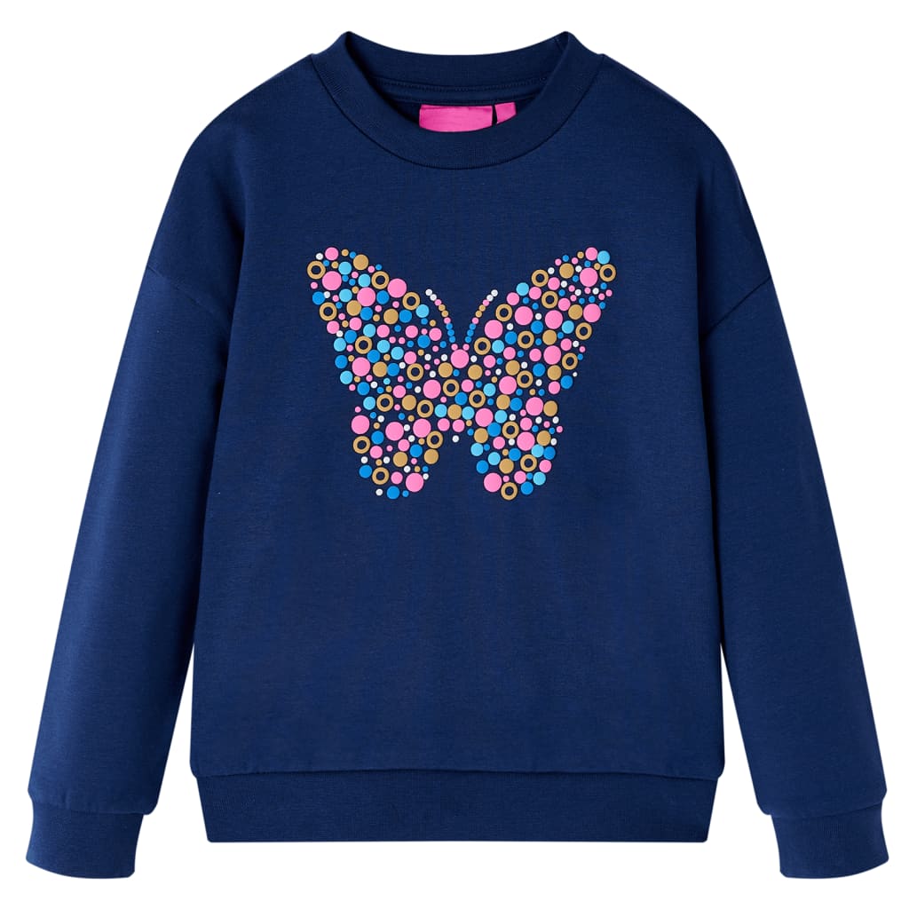 Vidaxl Children's Sweter 140 granatowy