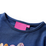 VidaXL children's shirt with long sleeves 92 Navy blue