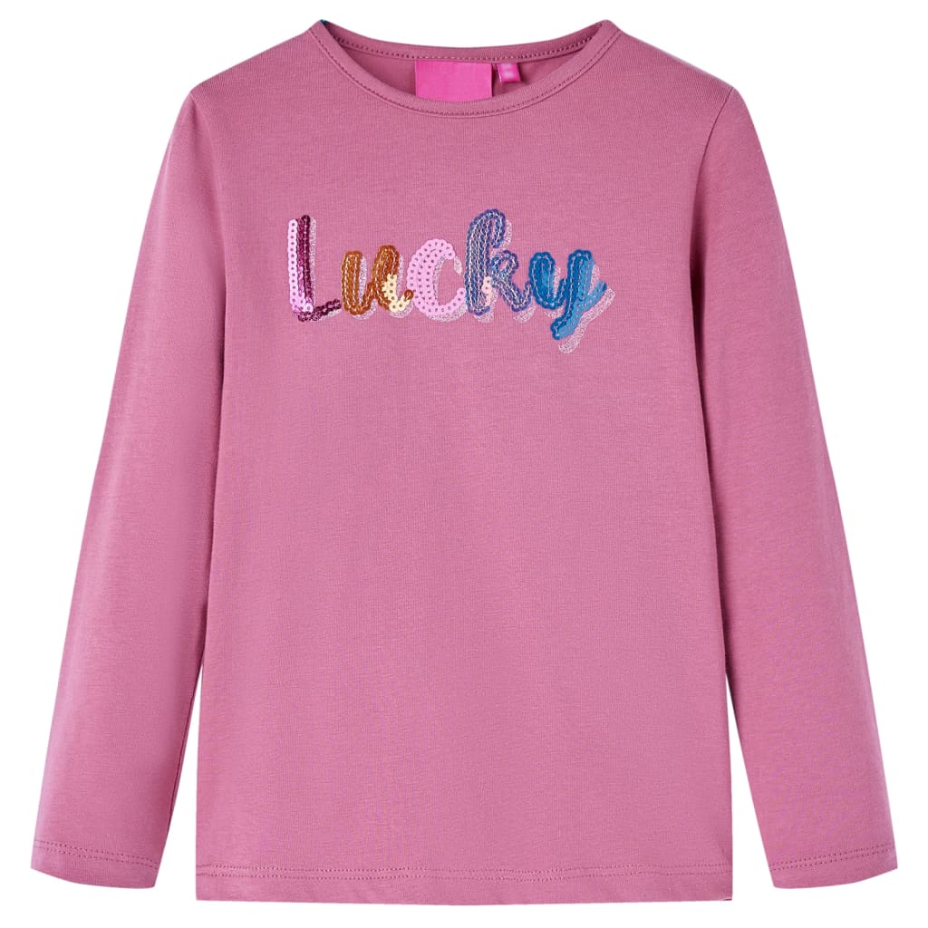Vidaxl Kanner Shirt mat laange Ärmelen 116 Hambier Faarf
