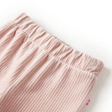 Vidaxl Kinderbroek 104 Rib Velvet jasnoróżowy