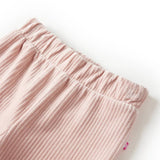 Vidaxl Kinderbroek 128 Rib Velvet jasnoróżowy