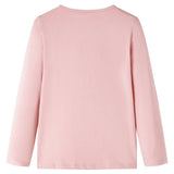 Vidaxl Children's shirt with long sleeves 92 light pink