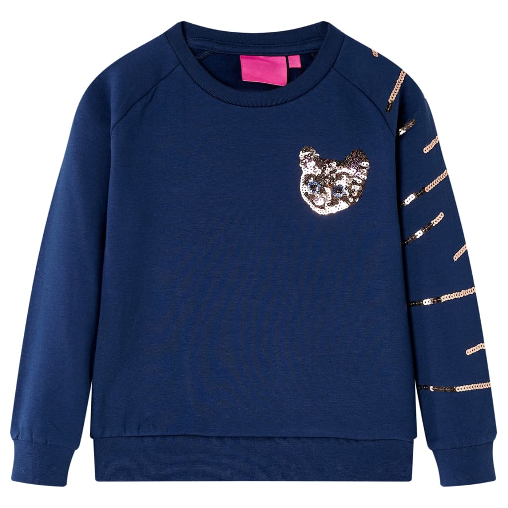 Vidaxl Dětský svetr 92 Navy Blue
