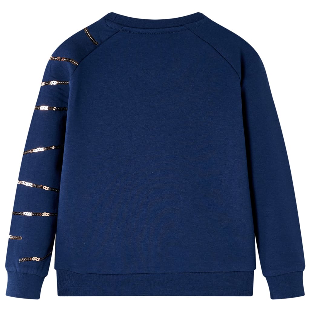 Vidaxl Dětský svetr 92 Navy Blue