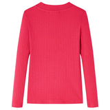 Vidaxl Children's shirt with long sleeves 140 bright pink