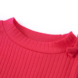 Vidaxl Children's shirt with long sleeves 140 bright pink
