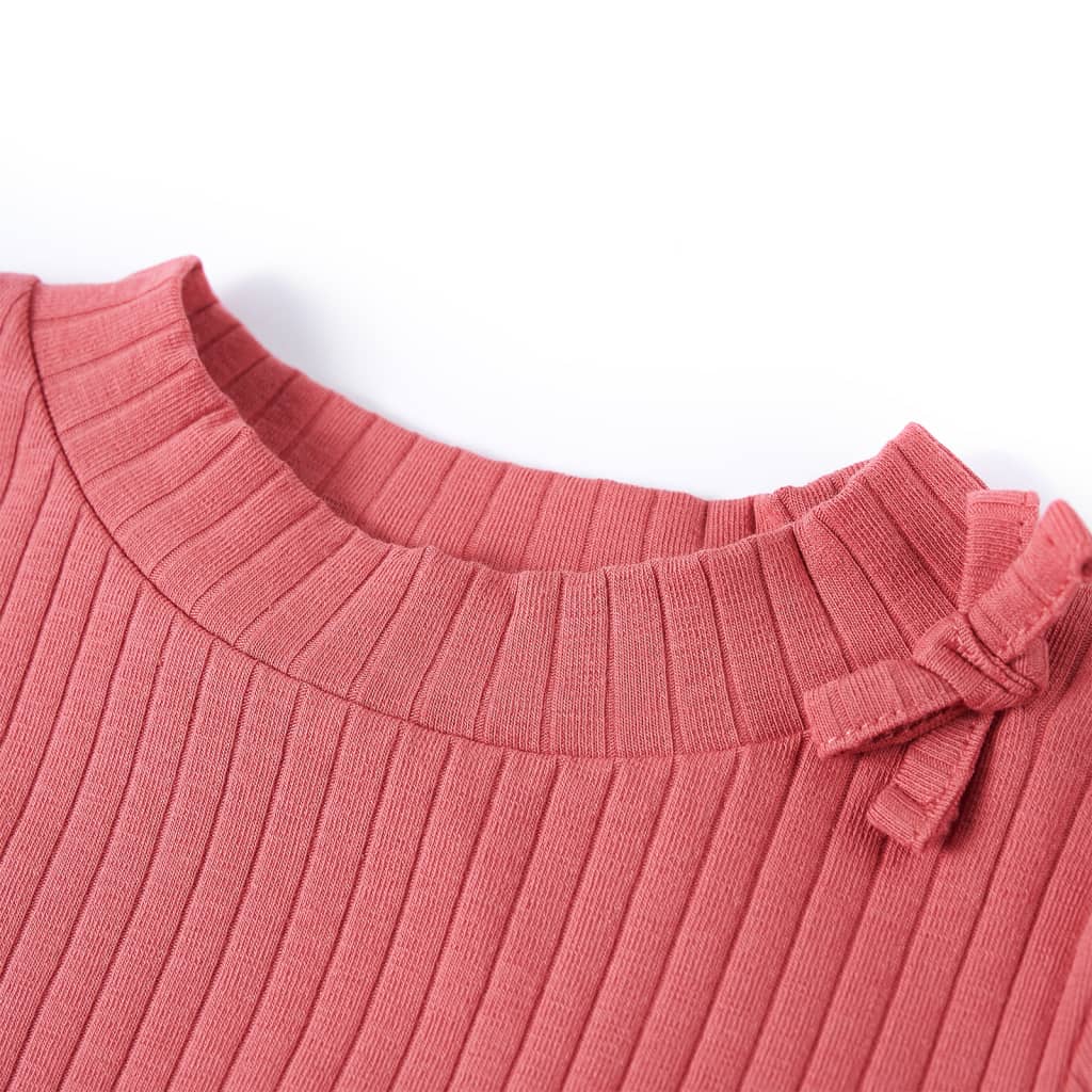 Vidaxl Children's shirt with long sleeves 92 Old pink
