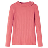 Vidaxl Children's shirt with long sleeves 104 Old pink