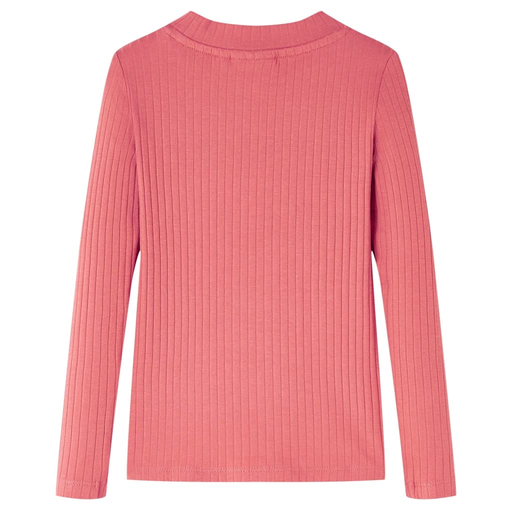Vidaxl Children's shirt with long sleeves 116 Old pink