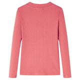 Vidaxl Children's shirt with long sleeves 116 Old pink