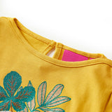 Vidaxl Children's Shirt avec manches longues 92 Ochère -colored