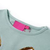 Vidaxl Children's shirt with long sleeves 116 Middelmint -colored