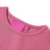 Vidaxl Children's shirt with long sleeves 116 raspberry colored