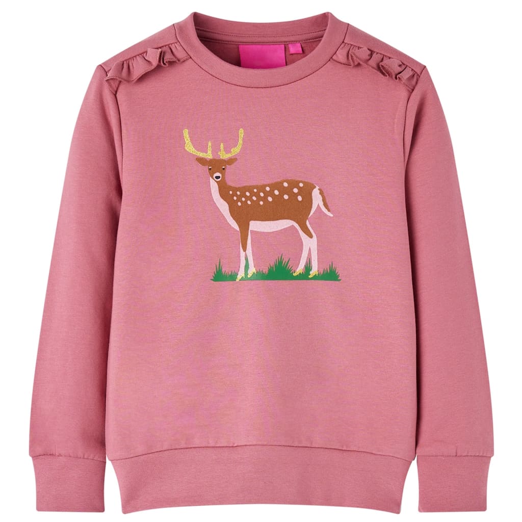 Vidaxl Children's Sweter 104 Raspberry w kolorze