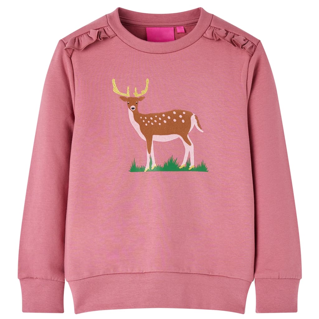 Sweter dziecięcy Vidaxl 140 Raspberry w kolorze