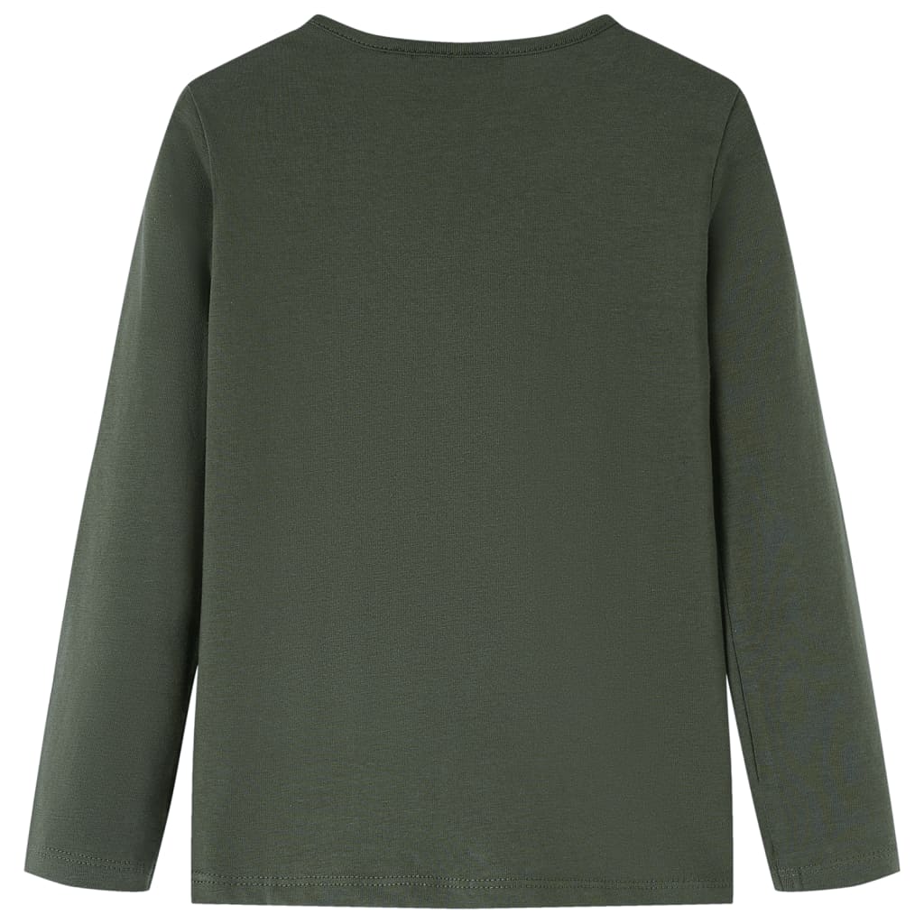 VidaXL children's shirt with long sleeves 116 Kakikentig