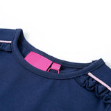 Vidaxl children's shirt with long sleeves 116 navy blue