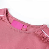 Camicia per bambini Vidaxl con maniche lunghe 104 lampone colorato