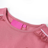 Vidaxl Children's shirt with long sleeves 140 raspberry colored