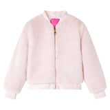 Giacca per bambini Vidaxl 92 kunstsdacht rosa morbido