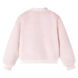 Giacca per bambini Vidaxl 128 kunstsdacht rosa morbido
